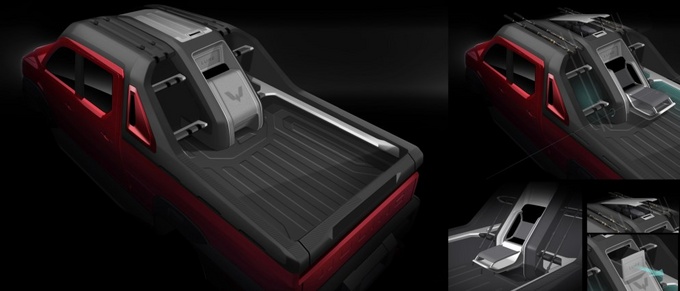 五菱|五菱皮卡钓鱼版车型曝光！货箱增加钓鱼座椅