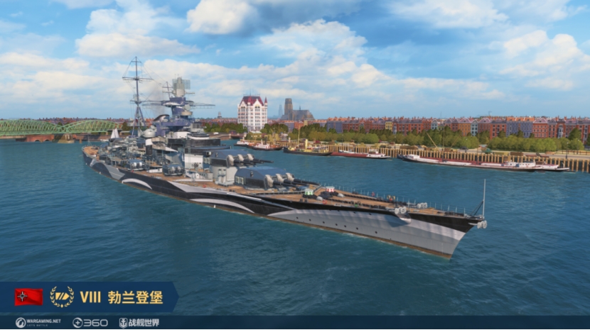 勃兰登堡|除了折扣满满的黑五，《战舰世界》还有隐藏技能，这艘好船你不容错过