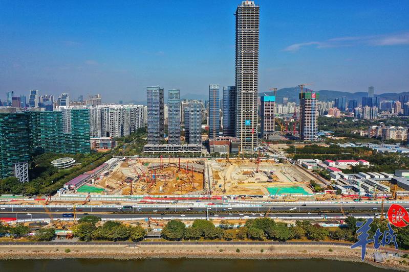 羊城派 数个工程同时进行！深圳湾超级总部基地建设加速