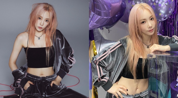 金泰妍|少女时代队长泰妍晒腹肌,完美诠释甜美、酷帅百变风格