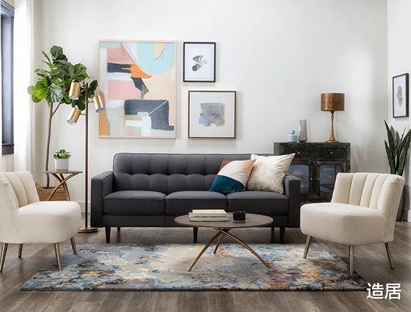 沙发旁不放边几，还能放什么？