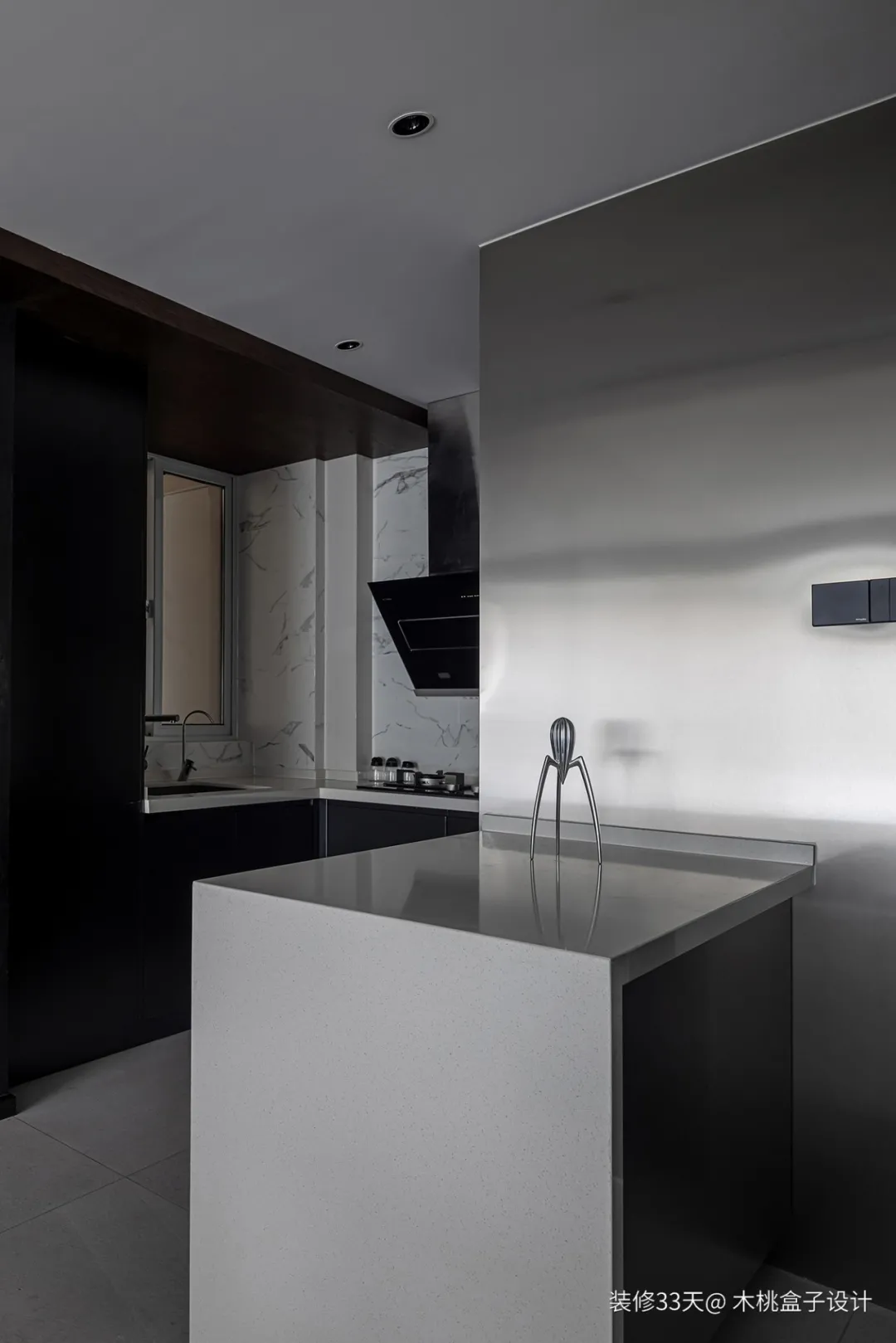 装修设计:90平与众不同的现代简约刚需宅