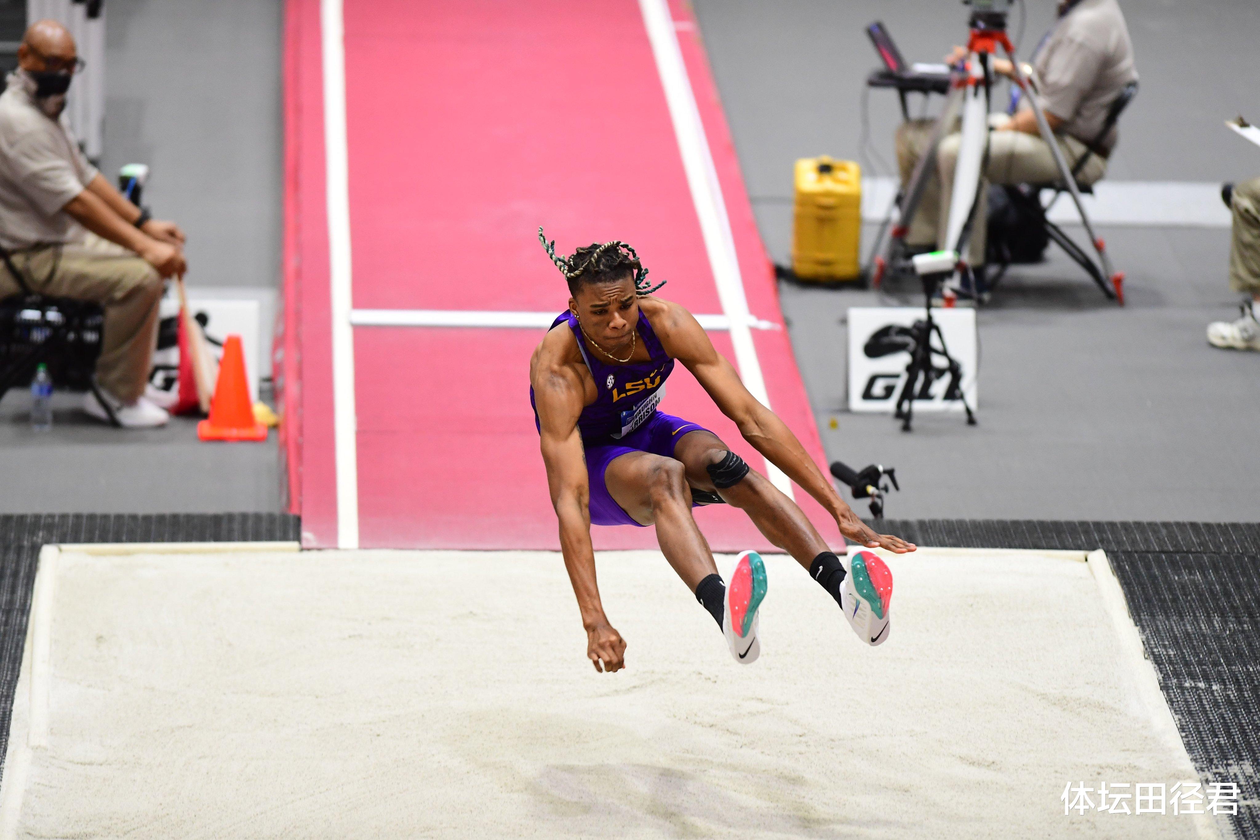 跳遠(yuǎn)|2米36，22歲美國田徑天才爆發(fā) 跳遠(yuǎn)8米44之后跳高又創(chuàng)世界第一