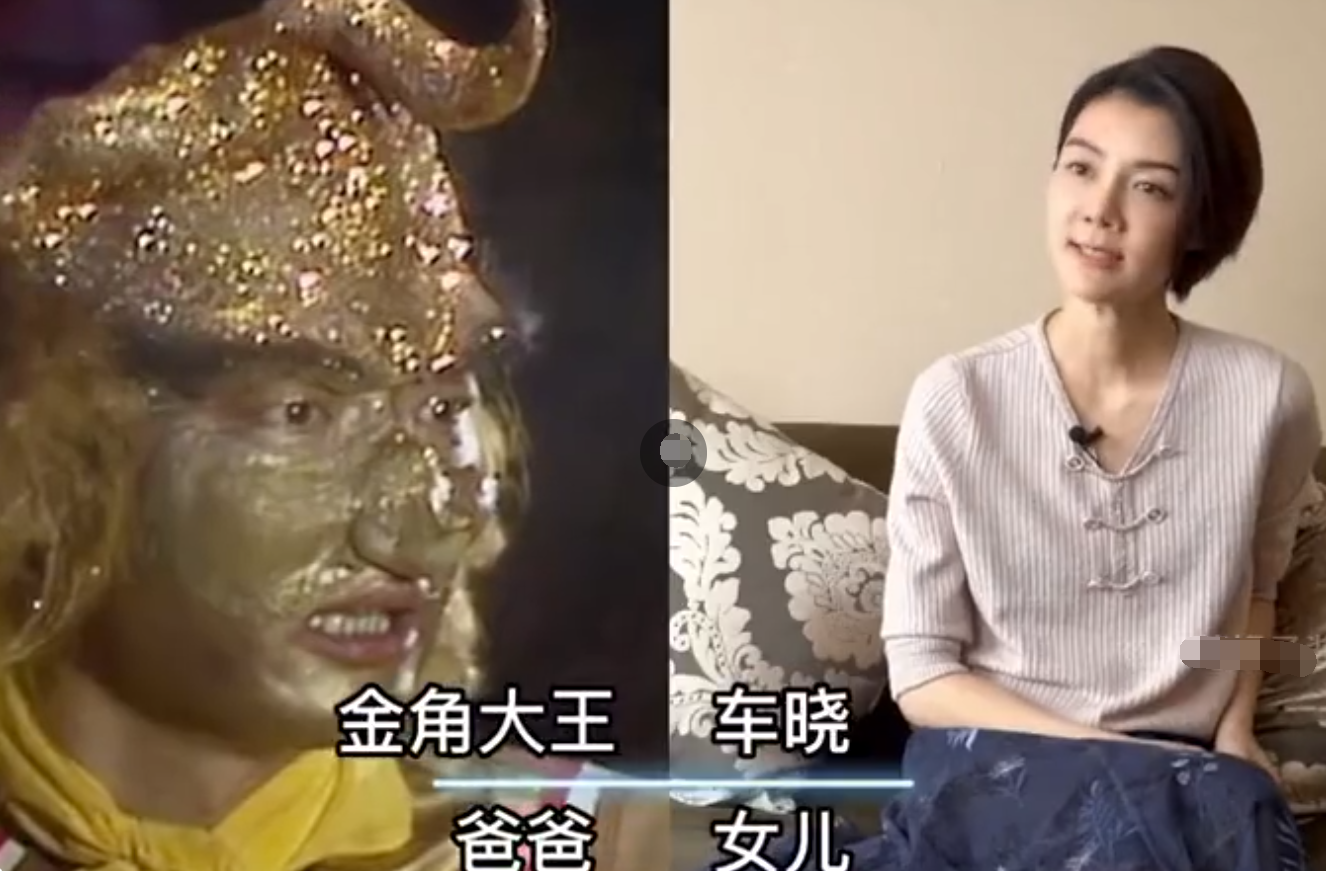 车晓|86版西游记：车晓是金角大王的女儿，八戒女儿的美貌胜过章金莱之女
