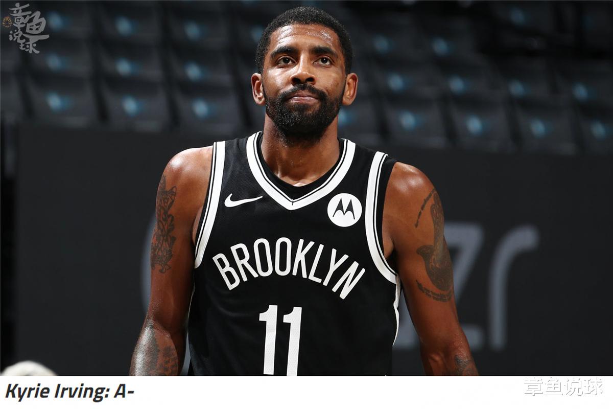 篮网队|半程表现排行！美媒为篮网三巨头评分，欧文为啥仅居第3位？