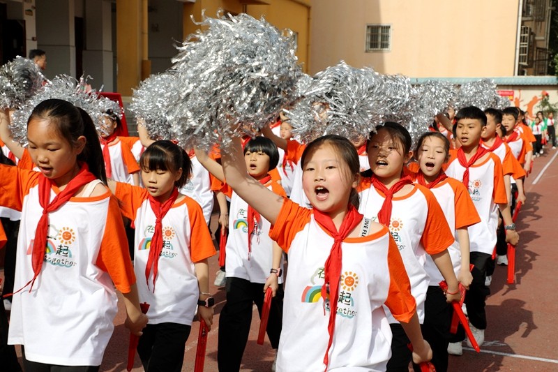 顶端潢川 潢川县逸夫小学第三届体育节隆重开幕