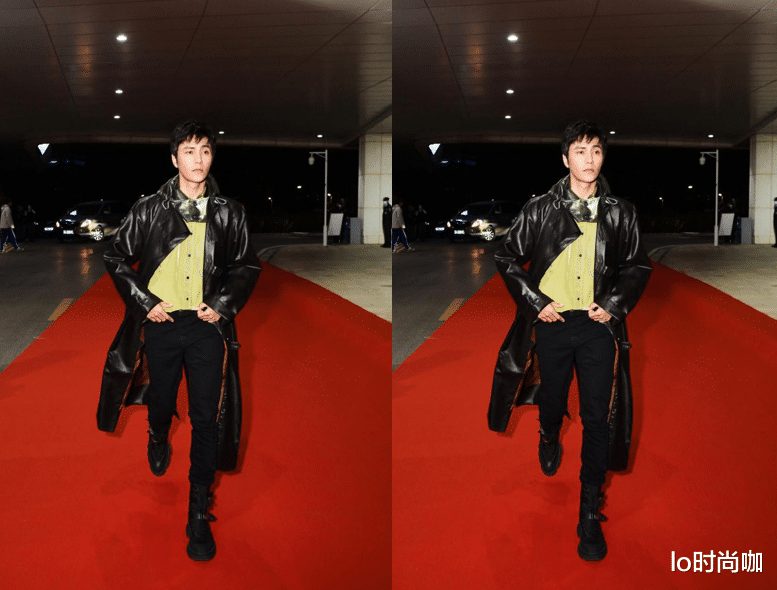 lo时尚咖|陈坤“寸头”发型干练帅气，穿皮衣“侧颜杀”高级感翻倍，太有型