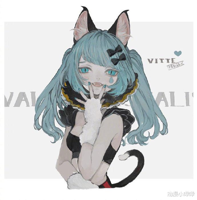 画师|画师笔下的“猫耳少女”，从哥特女仆到时尚萝莉，画风轻快又百变