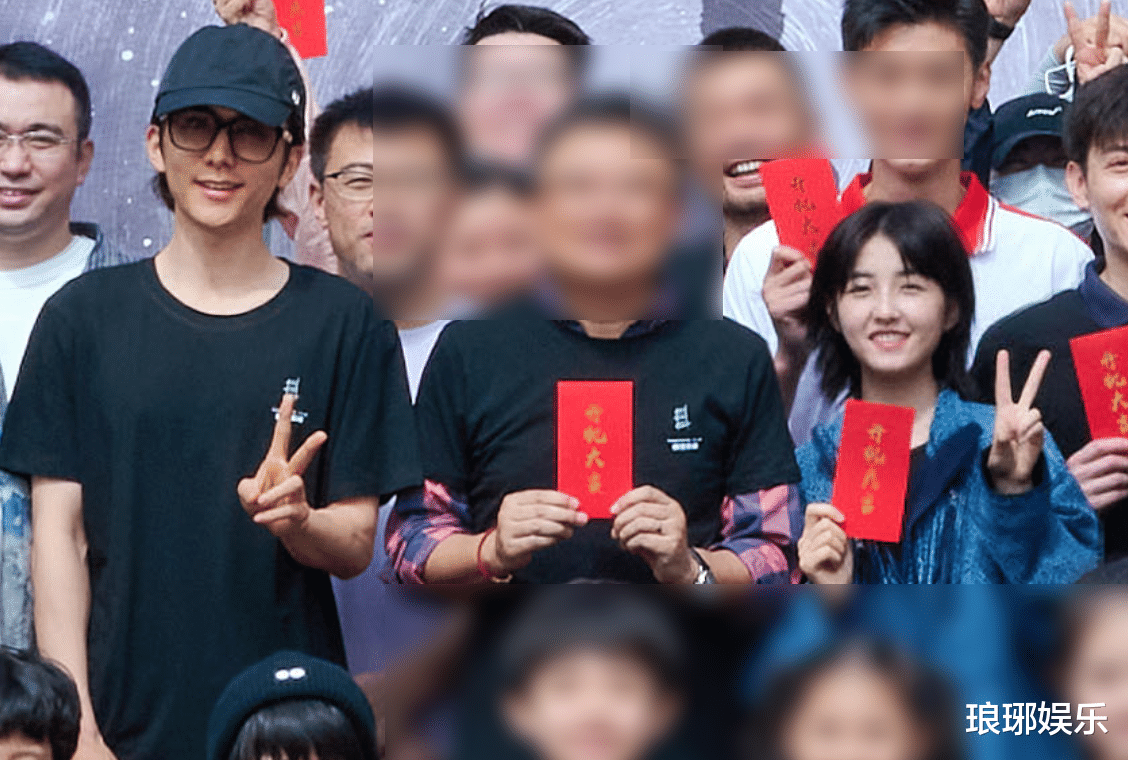 许晴|《天才基本法》开机现场，张子枫张新成好般配，女二号却抢镜了