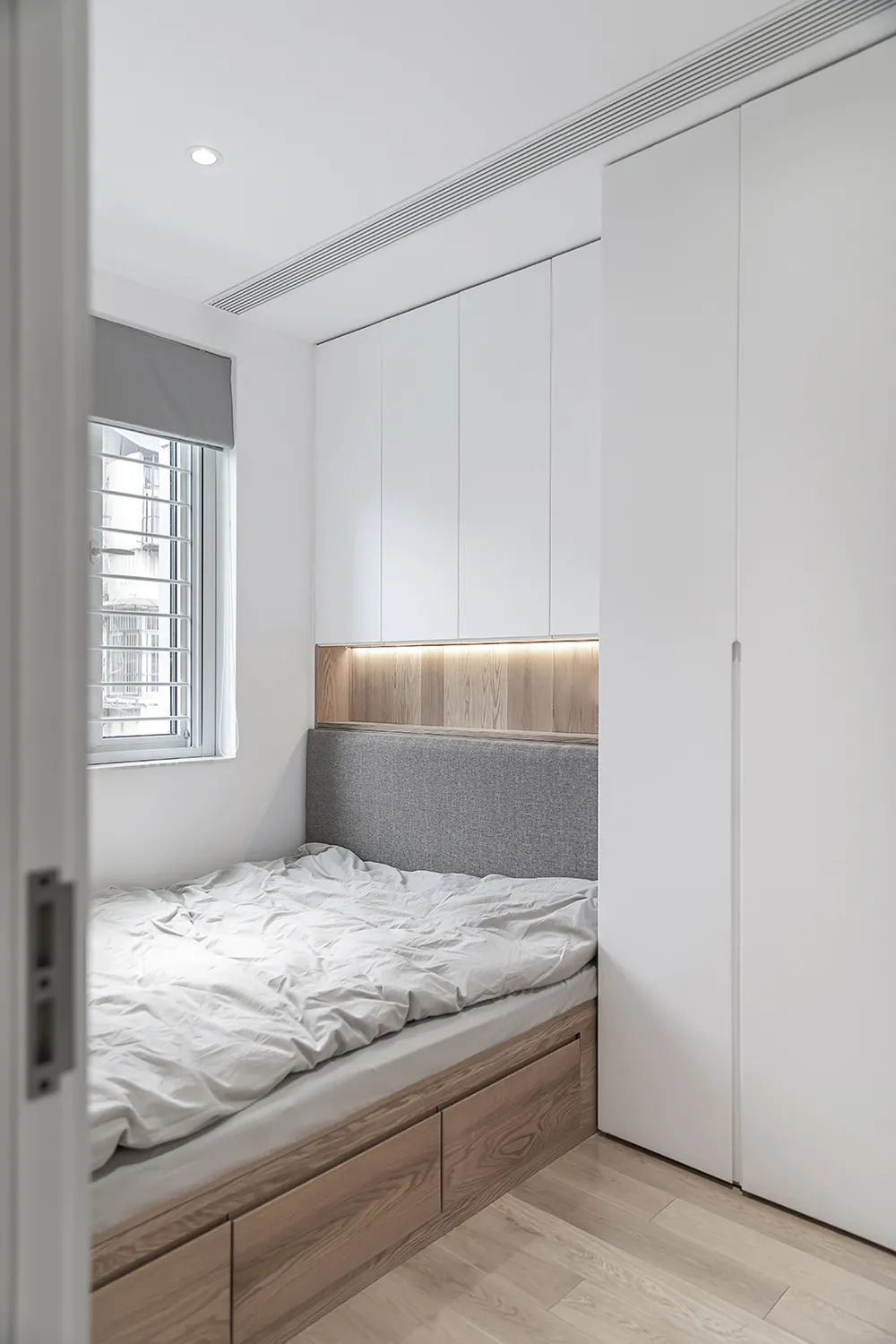 59㎡二手老破小改三室，空间利用到每一寸！