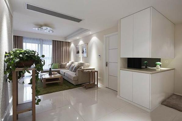 |低调小夫妻花50万装婚房！邻居串门才发现，玄关才最漂亮！