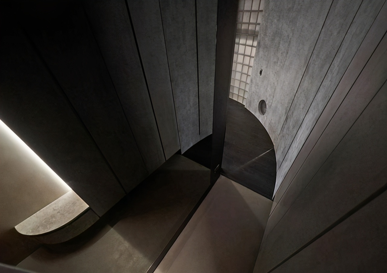 设计师|她在56㎡复式户型中加入旋转楼梯，空间婉转像迷宫，效果太惊艳