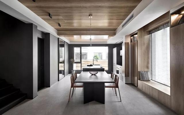 |400㎡现代，简约高级灰，加入红色的点缀，营造时尚高级的美