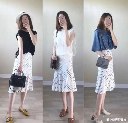 叶小柒穿搭日志|喜欢简单的自己,炎炎夏日学会这样穿,清凉减龄又蛮显气质的