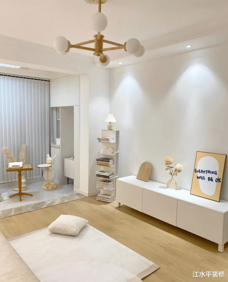 62平小户型装修案例,简单装修美观且实用,边边角角都可以利用