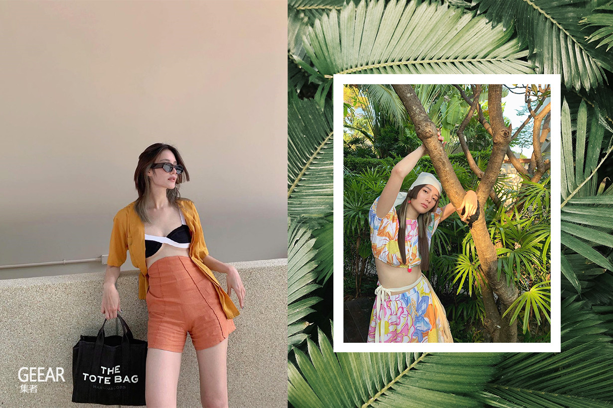 Geear集者|厌倦了日韩系穿搭？“泰国水原希子”教你穿出泰式阳光造型