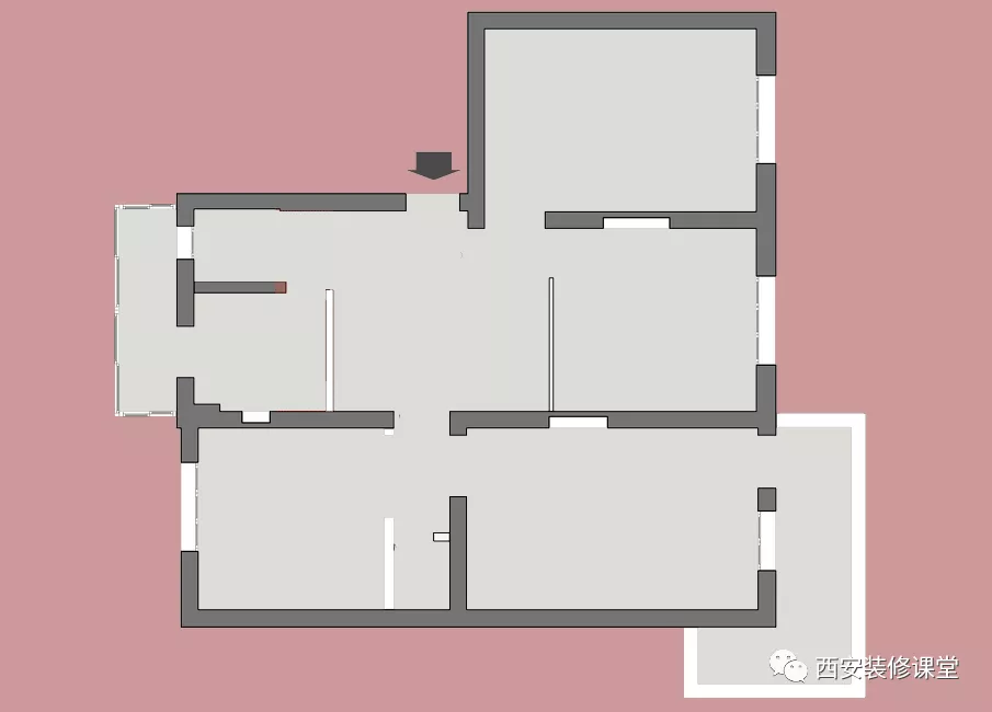 榻榻米|110㎡三室两厅，30年老屋改造