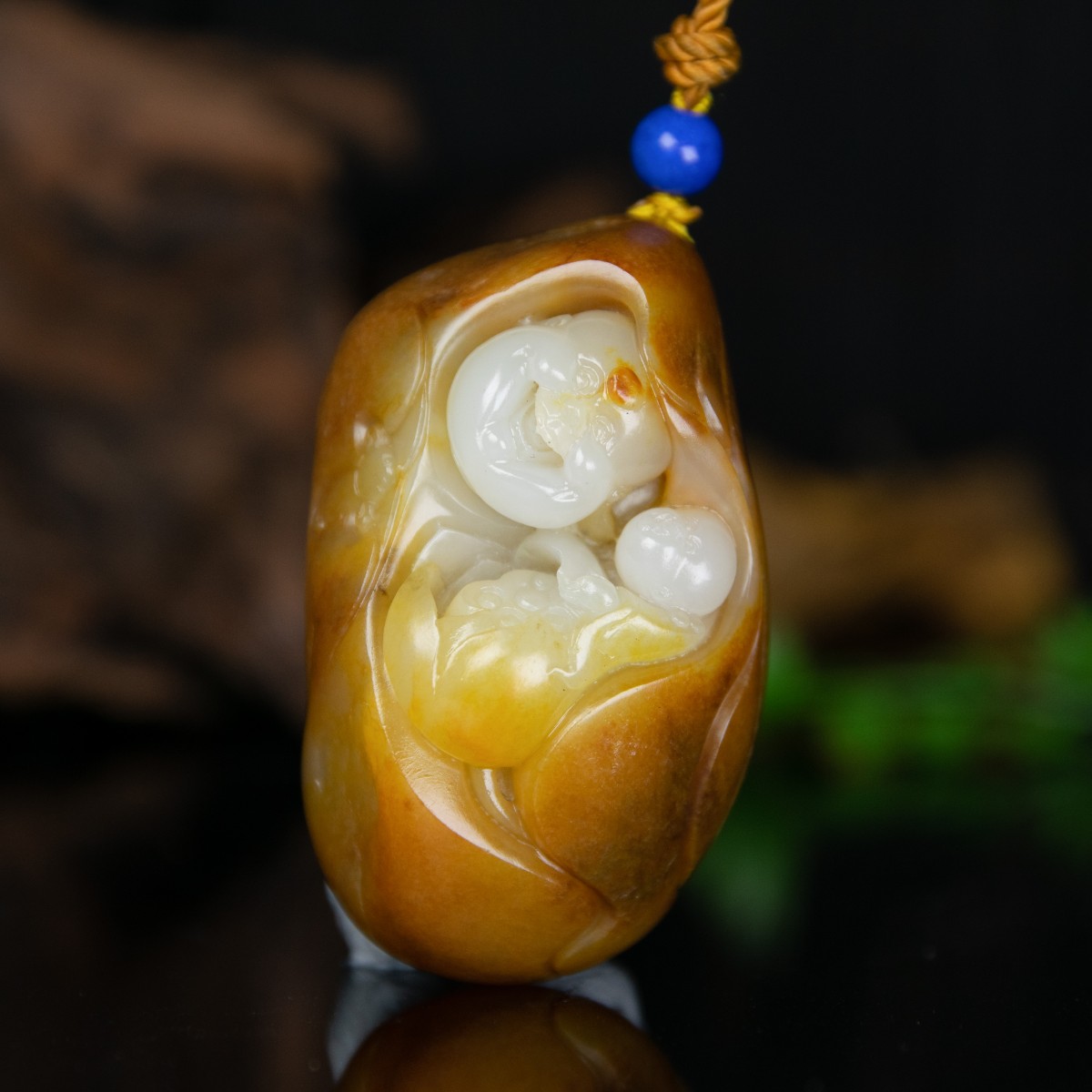 羊脂玉|和田玉原籽原皮可以堪比羊脂玉的籽料