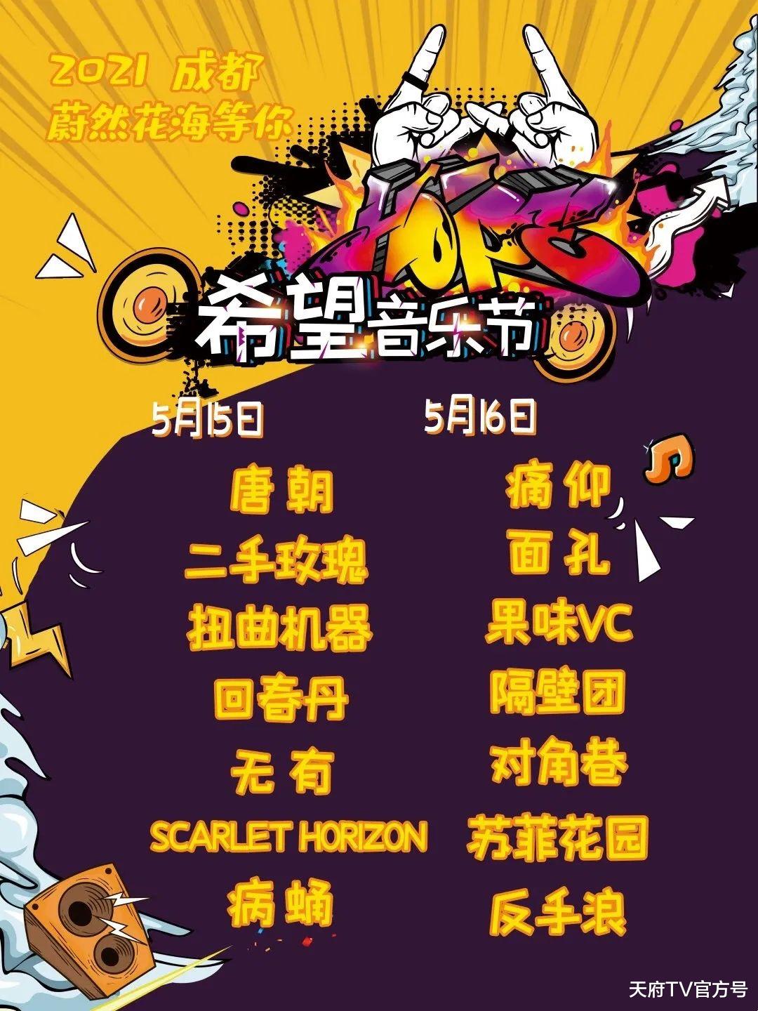 天府TV官方号 音乐节来了！带你直通现场?