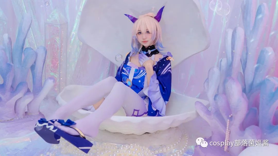 |cos：原神珊瑚宫心海cos正片@原奈