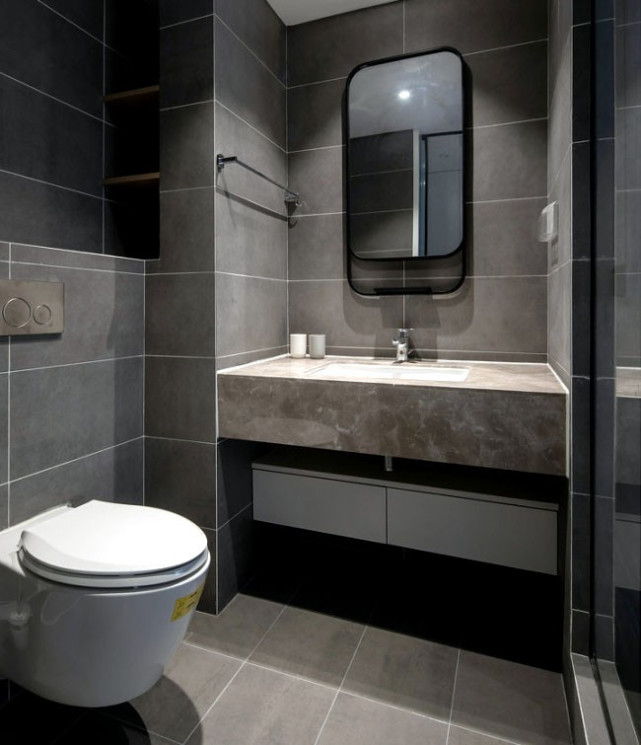 86平现代风二居室最大化利用空间，拥有超大储物空间却化繁为简