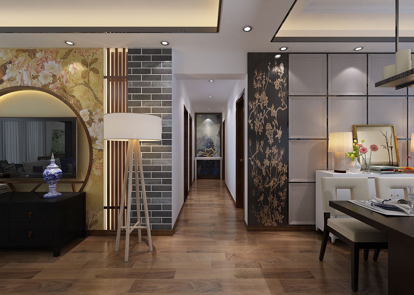 雕刻|摒弃一些繁琐的复杂设计，设计实用的新中式