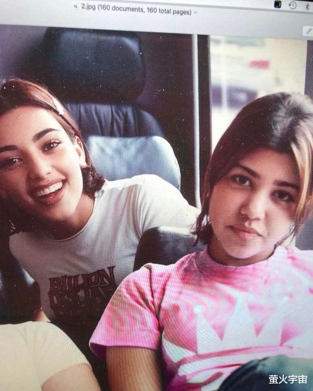 腾讯|卡戴珊姐妹旧照曝光，科勒整容明显，大姐考特尼被赞永恒的美人