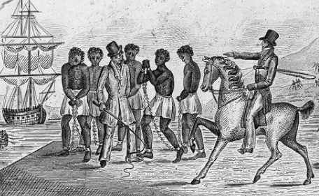 朗姆酒 奴隶贩子表示：请黑人部落酋长喝朗姆酒，他会主动送来黑人奴隶