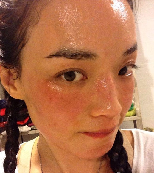 舒淇|44岁舒淇近照曝光，白发横生老态尽显，昔日女神这是怎么了