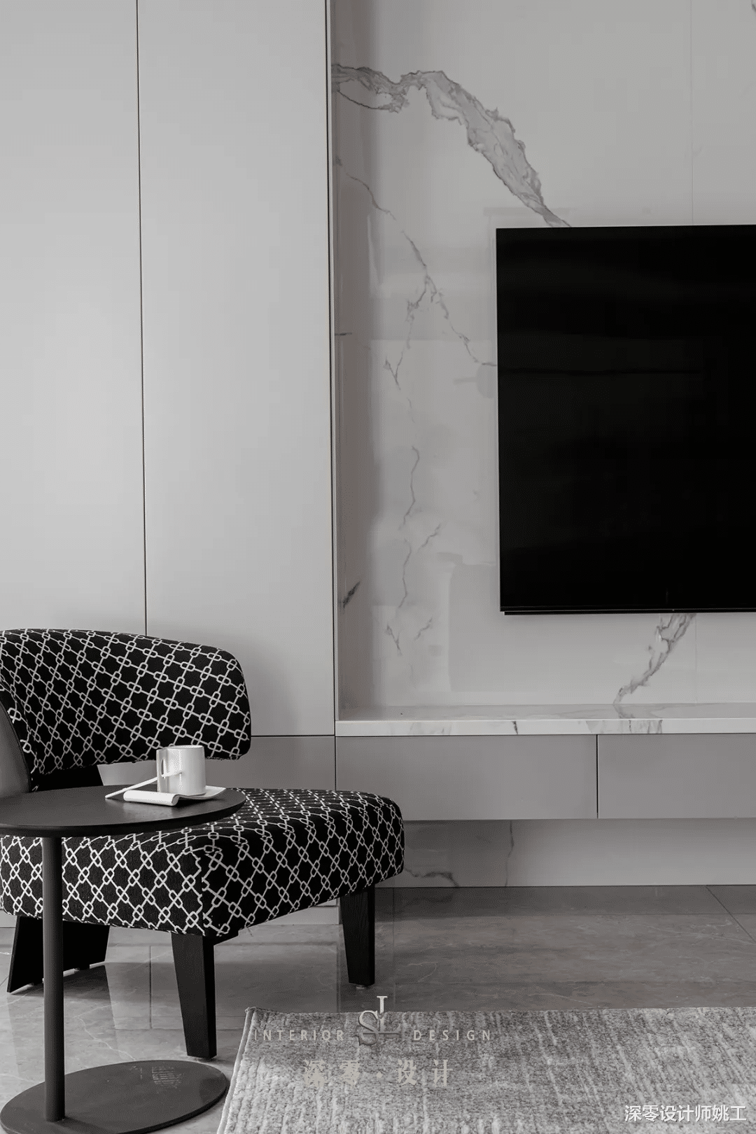 无比羡慕这种别墅，三层300㎡外带小院子，室内现代简约不见土气