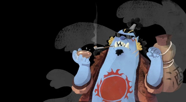 海贼王|当海贼王换成剪纸风格，桃之助弱不禁风，小冯长裙亮眼