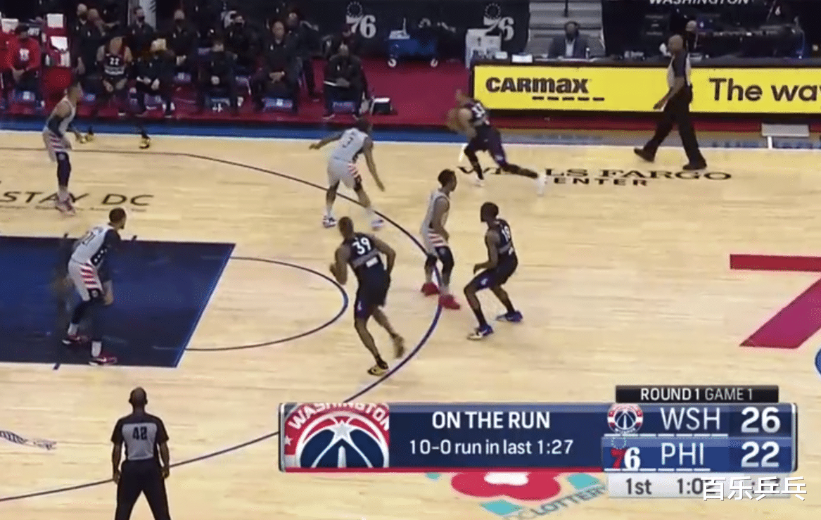 奇才队|10-0！奇才爆冷东部第1，恩比德肘击5分钟2犯，威少2铁+2失误辣眼