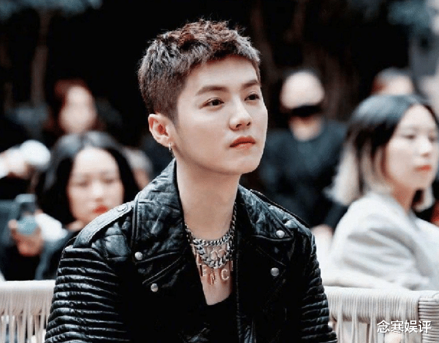 林志玲|鹿晗生图照被曝光，与超模刘雯同框看秀，短发配黑皮衣尽显硬汉范