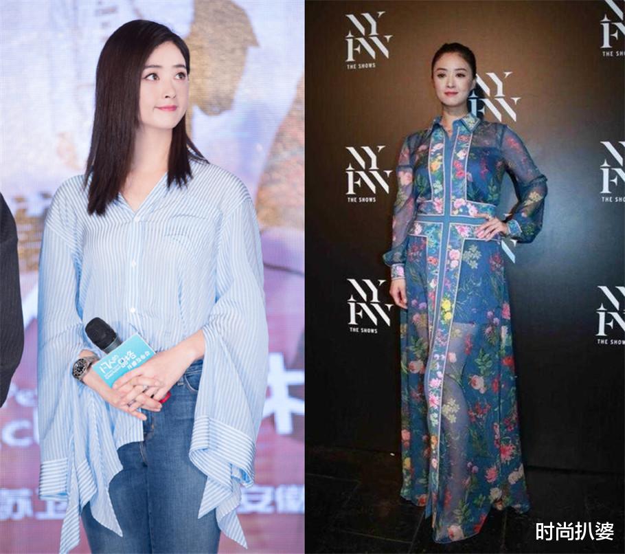时尚扒婆|被身材耽误的美女？没想到，蒋欣和刘诗诗可以共用一个穿搭思路