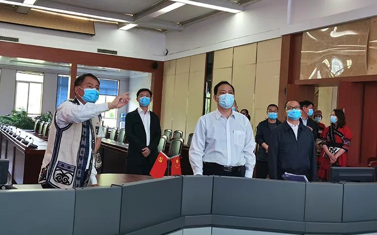 石林快报 昆明市纪委、市监委领导到石林县调研
