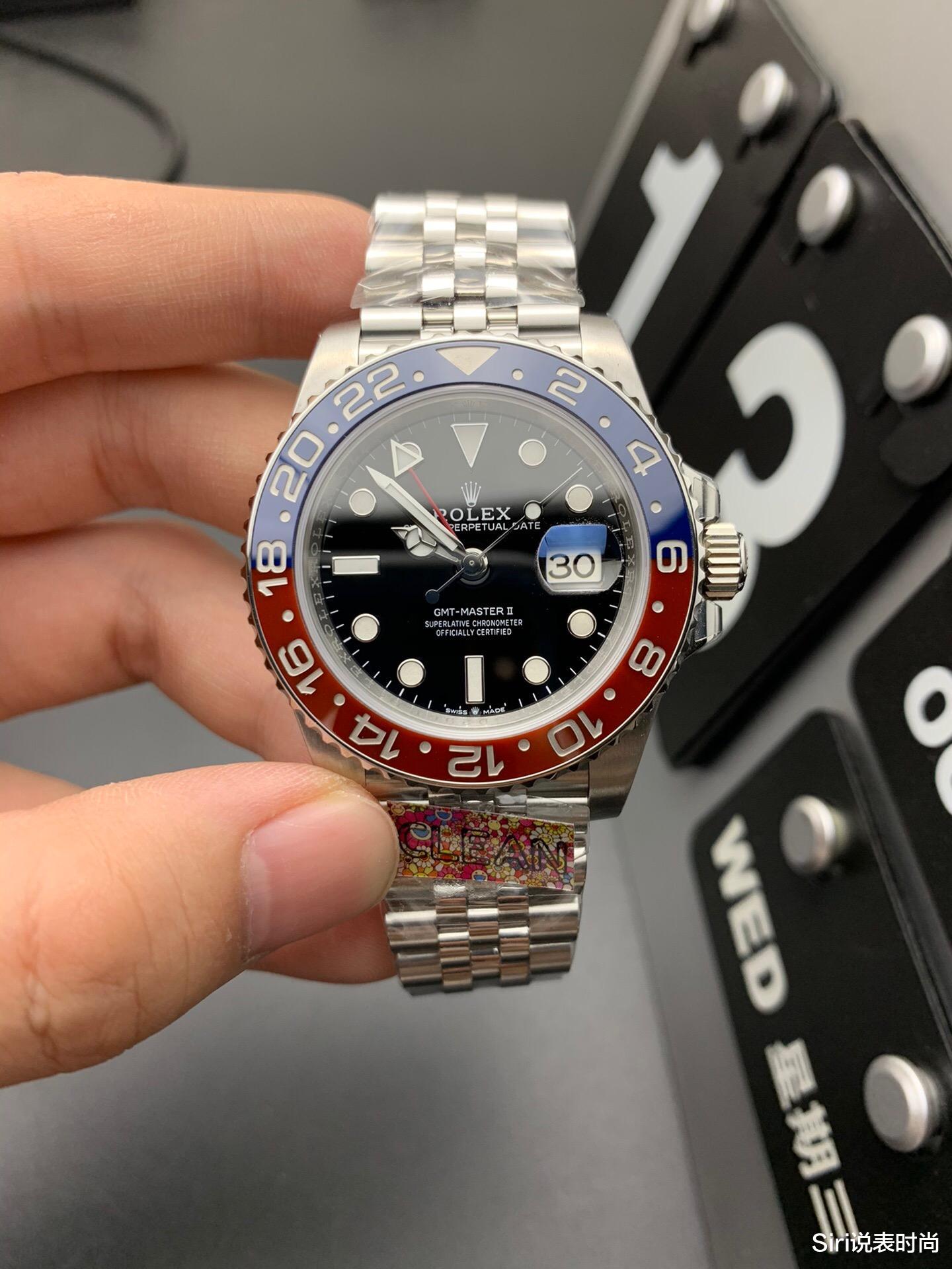 Siri说表时尚 Siri说表：C厂劳力士五珠可乐圈腕表