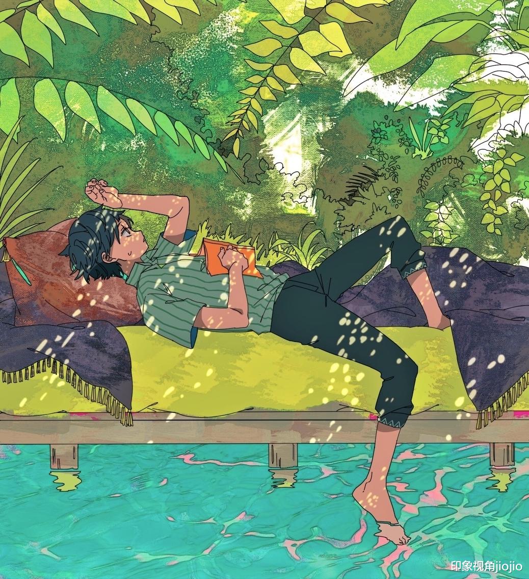 漫画|漫画感十足的小清新插画,很有夏天的感觉