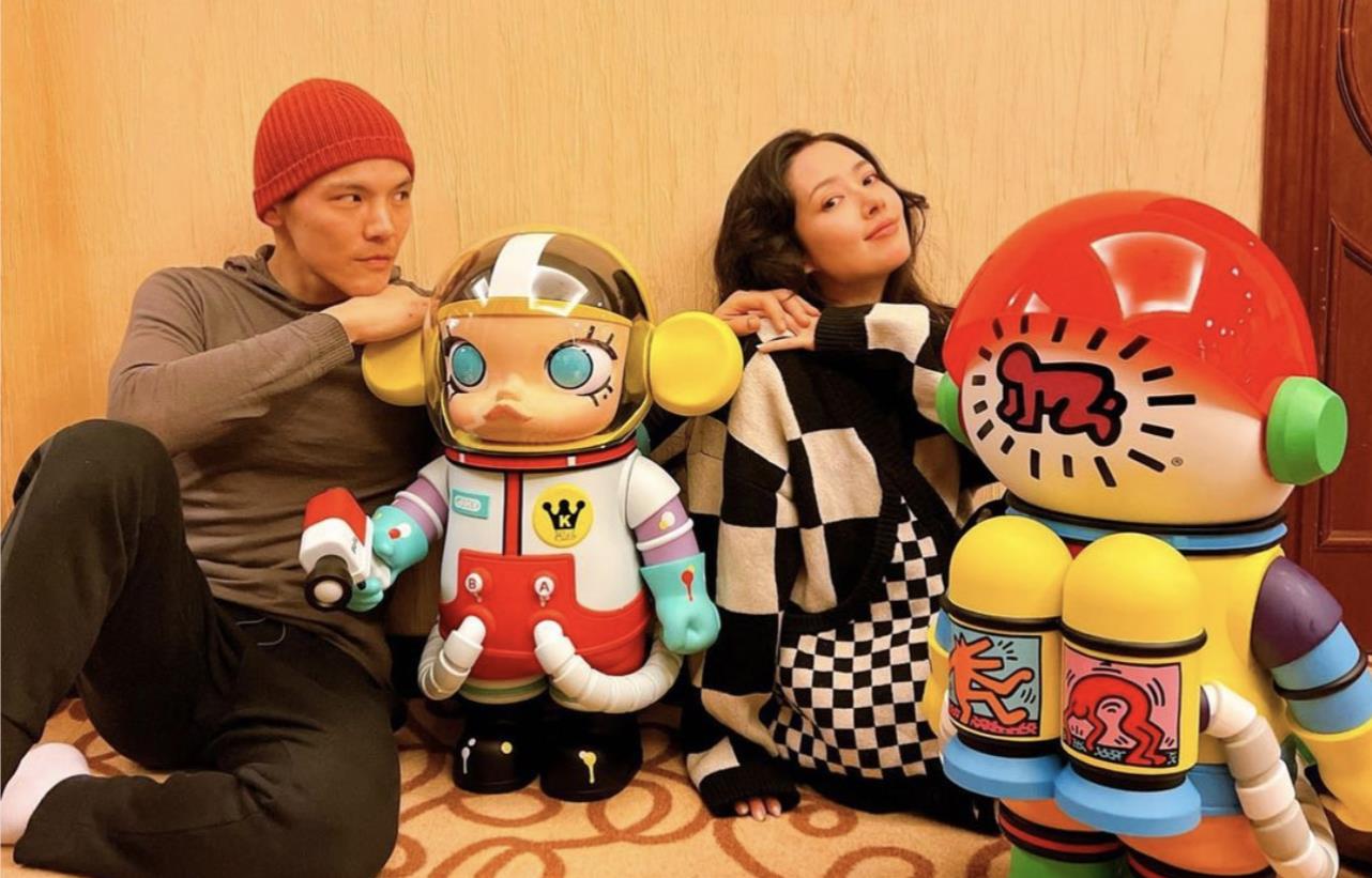 迪丽热巴|向佐郭碧婷再次有爱互动，甜蜜撒狗粮，疑似怀二胎！