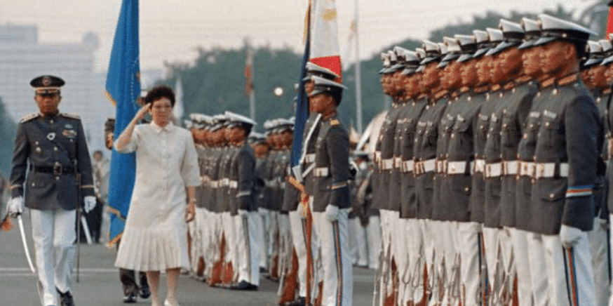 阿基诺|全球首位华人女总统，以中国人身份自豪，上台后立马赶走国内美军