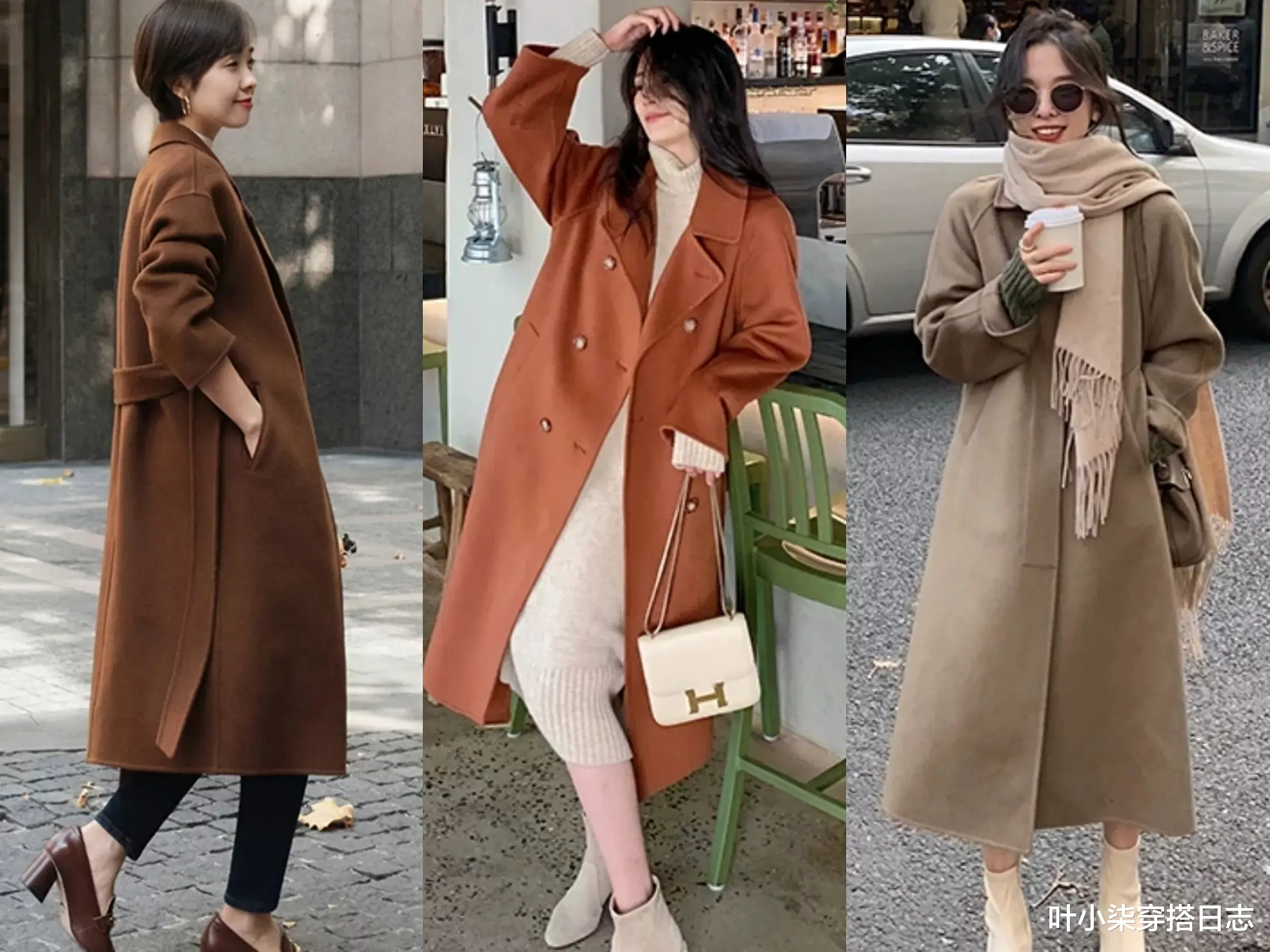 叶小柒穿搭日志 这才是40岁女人该有的穿搭，慵懒又不失高级感，时髦与温暖兼顾