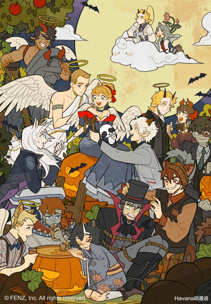 万圣节|万圣街:万圣节朋友圈里欢乐多,莉莉和泥泥换着花样秀恩爱