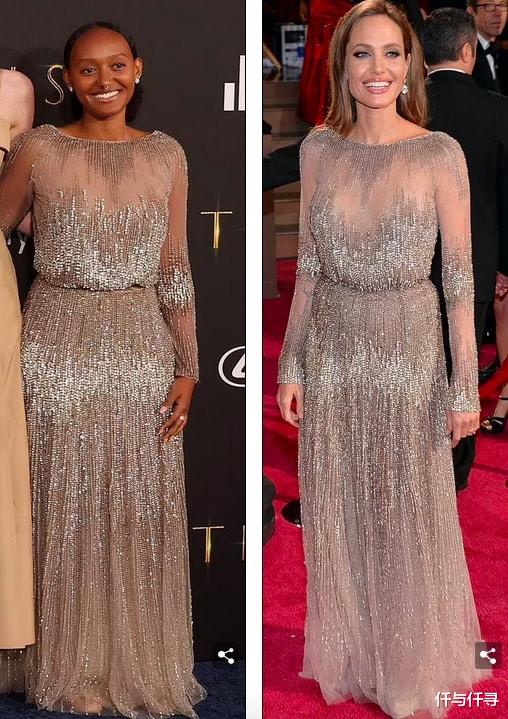 安吉丽娜·朱莉|朱莉重回女神光彩，下巴扣充满异国风情，长女希洛终于穿成女孩子