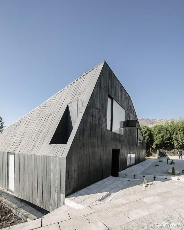 造型怪异的私人住宅:源自一块石头,用现代设计手法构筑空间