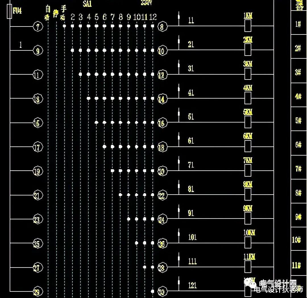 |万能转换开关是什么？怎么看懂它的接线图？图文详解！