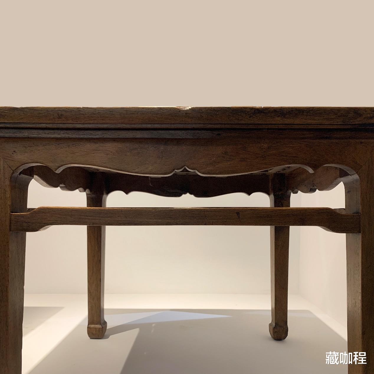 |不起一线任平素，黄花梨长方凳牙条壸门形