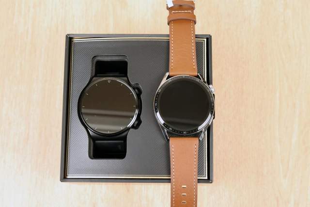 华为watch|华为WATCH GT3开箱：46mm和42mm对比，哪个是你的菜？
