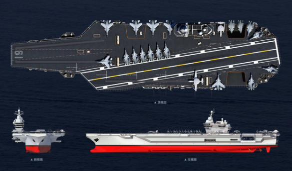 中国海军|第三艘航母明年下水？中国即将迈出关键一步，美媒不断给自己壮胆