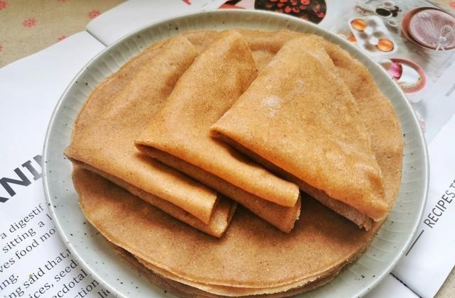 |减脂瘦身的全麦饼不要买了，30分钟做15张，一周的早餐有了