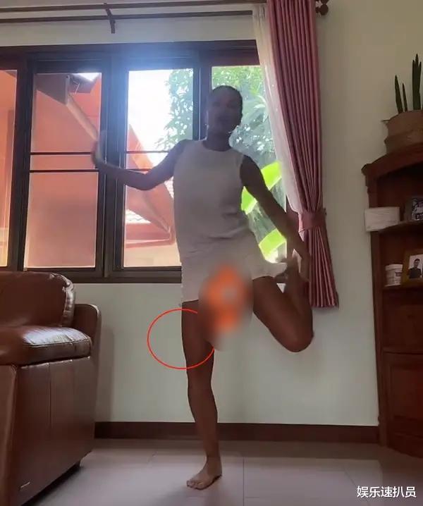 瞿颖|瞿颖穿超短裤忘我热舞，秀性感火辣身材，却意外秀出坚实大腿肌肉