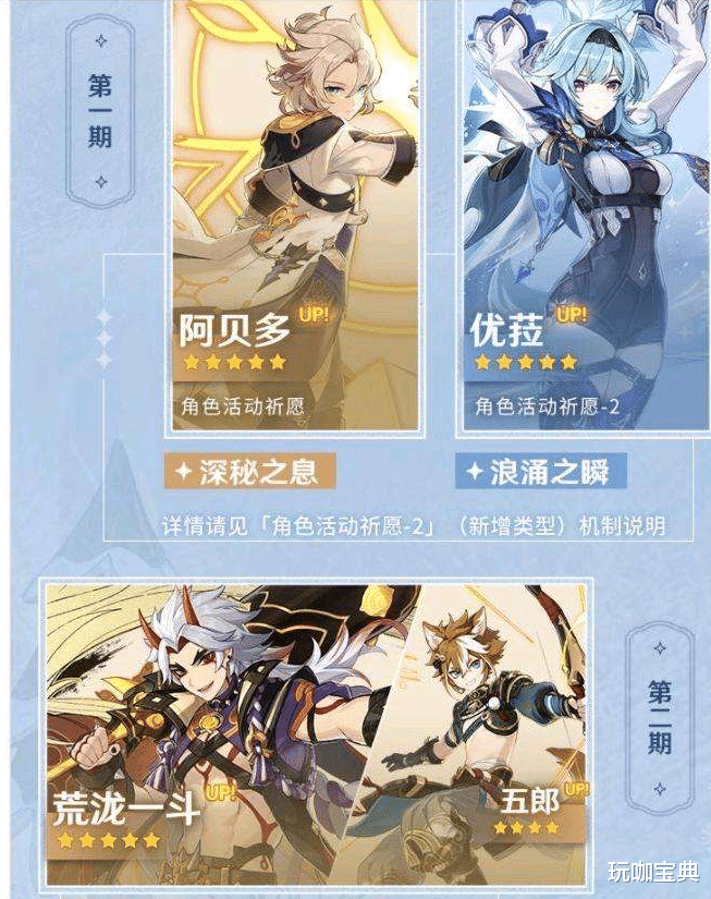 池子|原神：九成把握双复刻！优菈插队首次双限定！！！